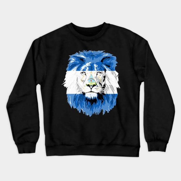 nicaragua Crewneck Sweatshirt by daybeear